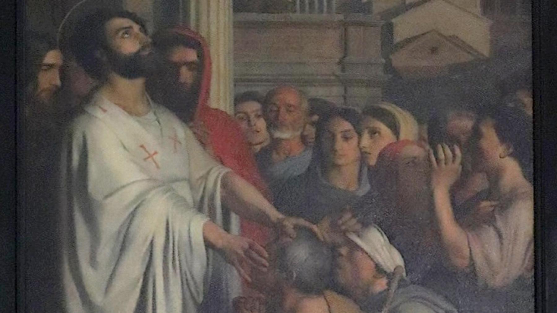 Vie et mort d’un tableau… Saint Clair guérissant les aveugles