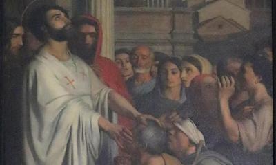 Vie et mort d’un tableau… Saint Clair guérissant les aveugles